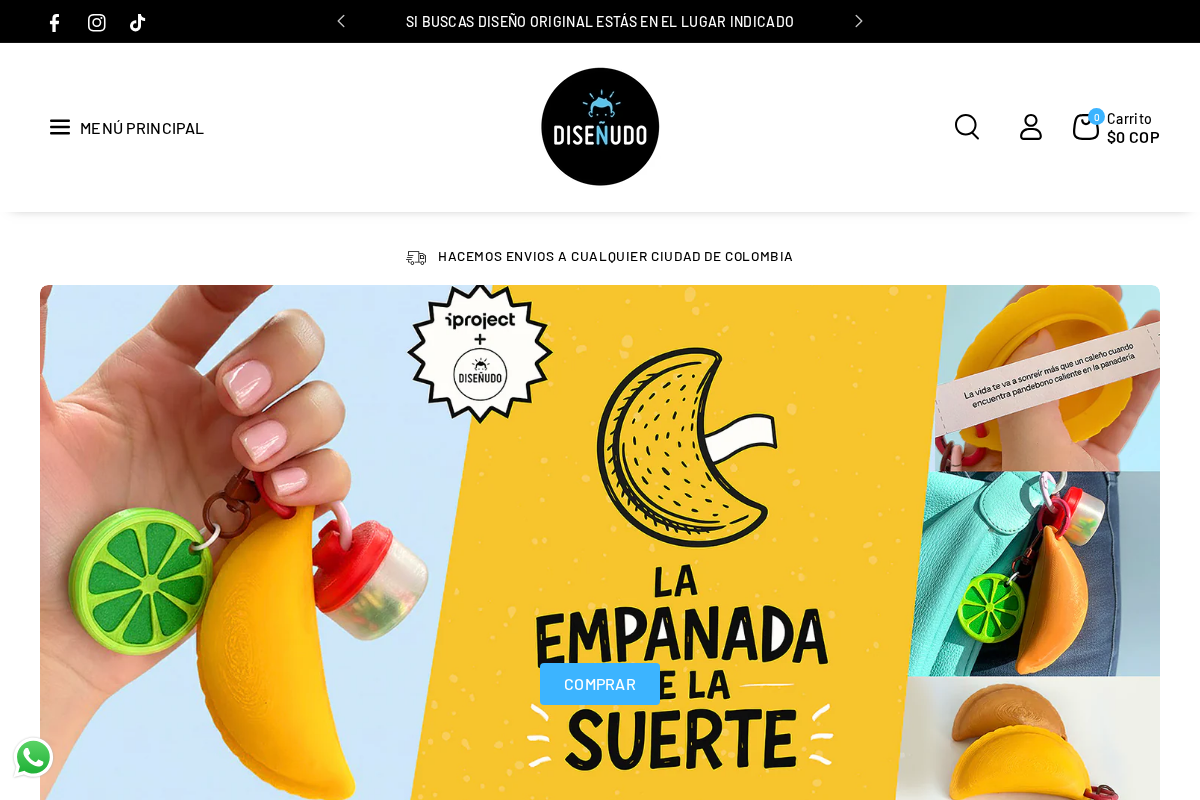 Diseñudo homepage screenshot