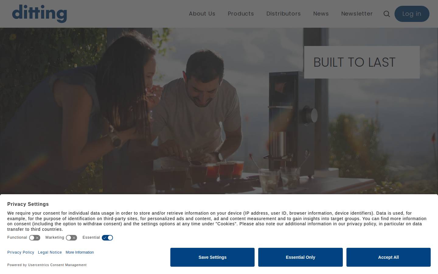 dittingswiss.org homepage screenshot