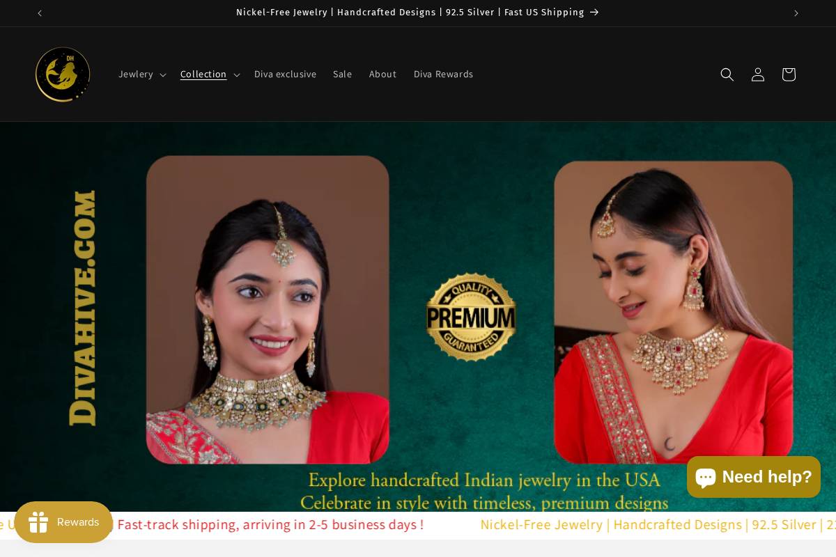 divahive.com homepage screenshot