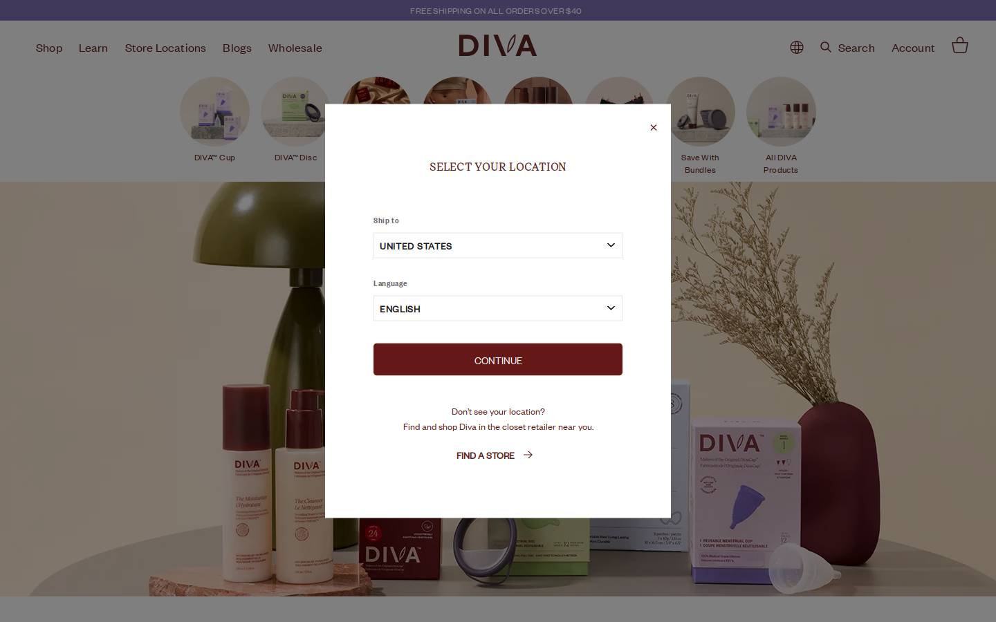 divahub.com homepage screenshot