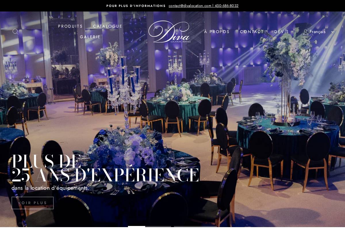 divalocation.com homepage screenshot