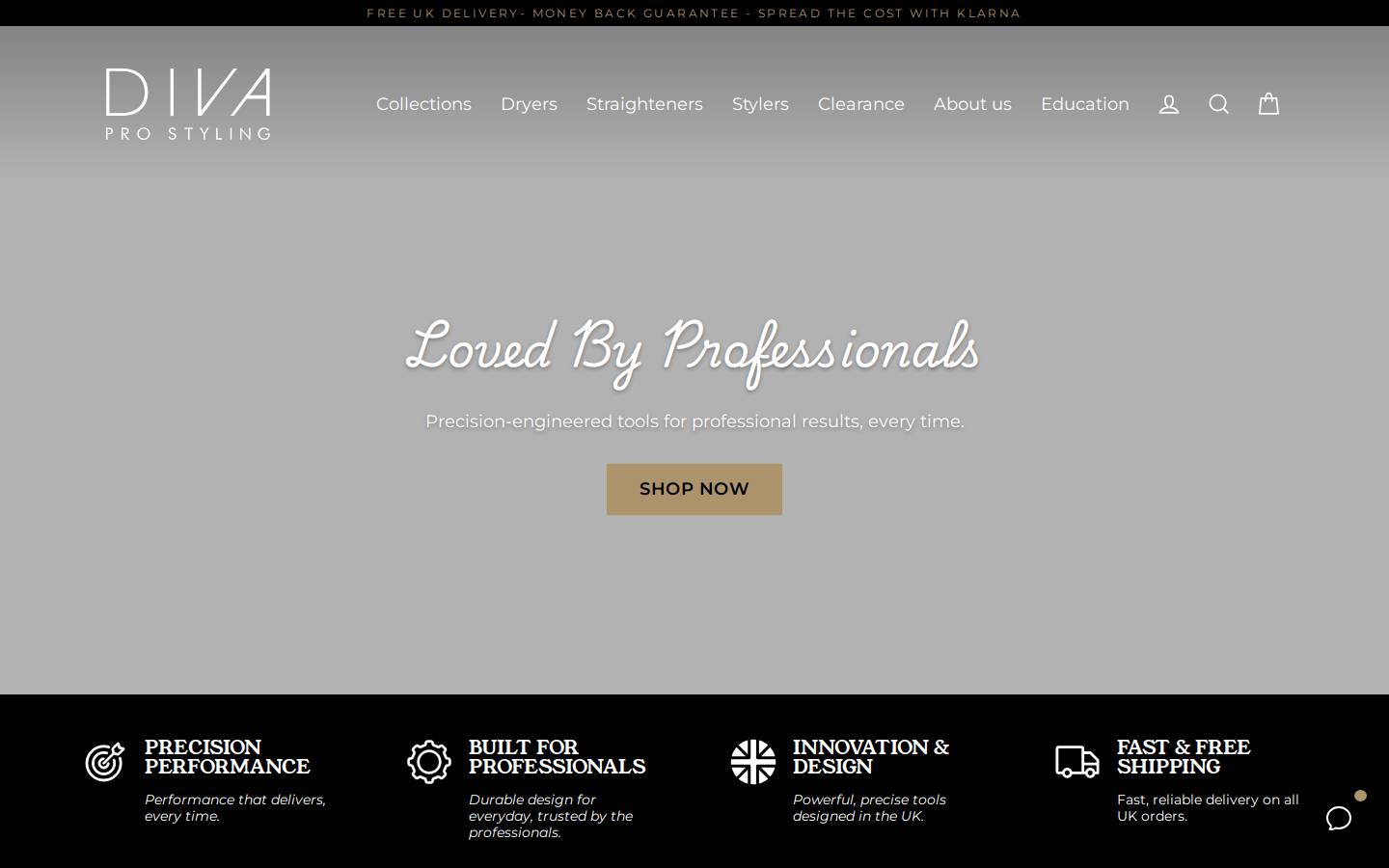 divapro.co.uk homepage screenshot