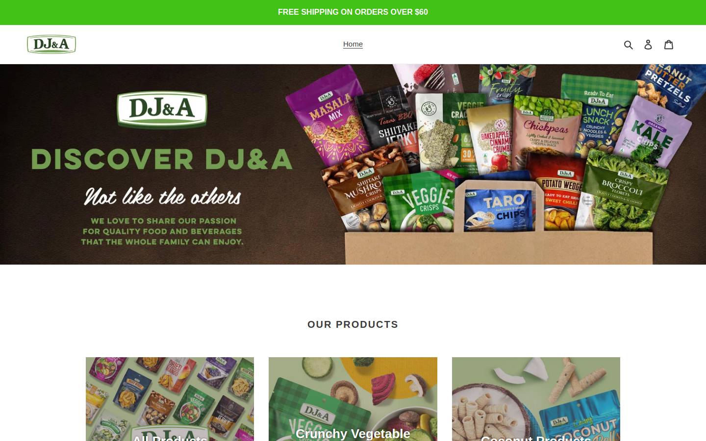 dja-sg.com homepage screenshot