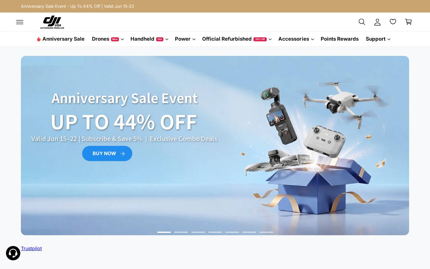 Djiusa homepage screenshot