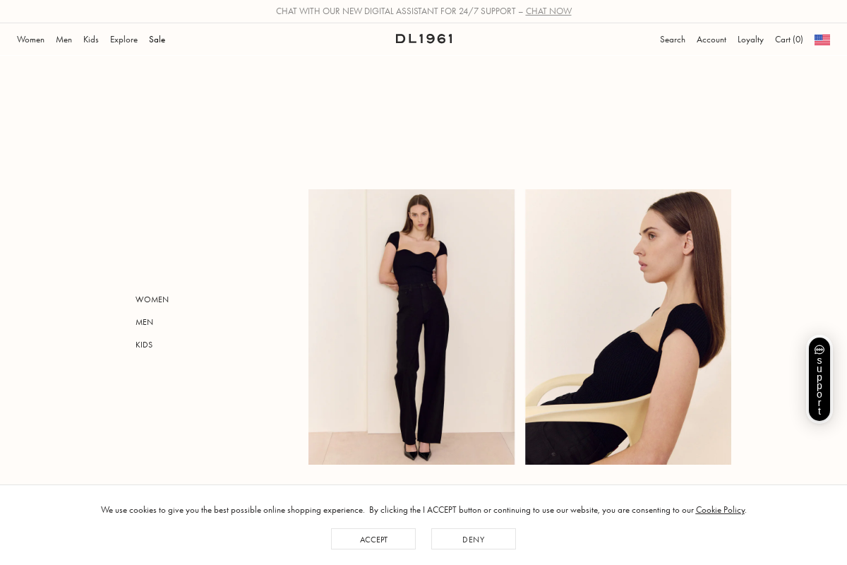DL1961 Premium Denim homepage screenshot