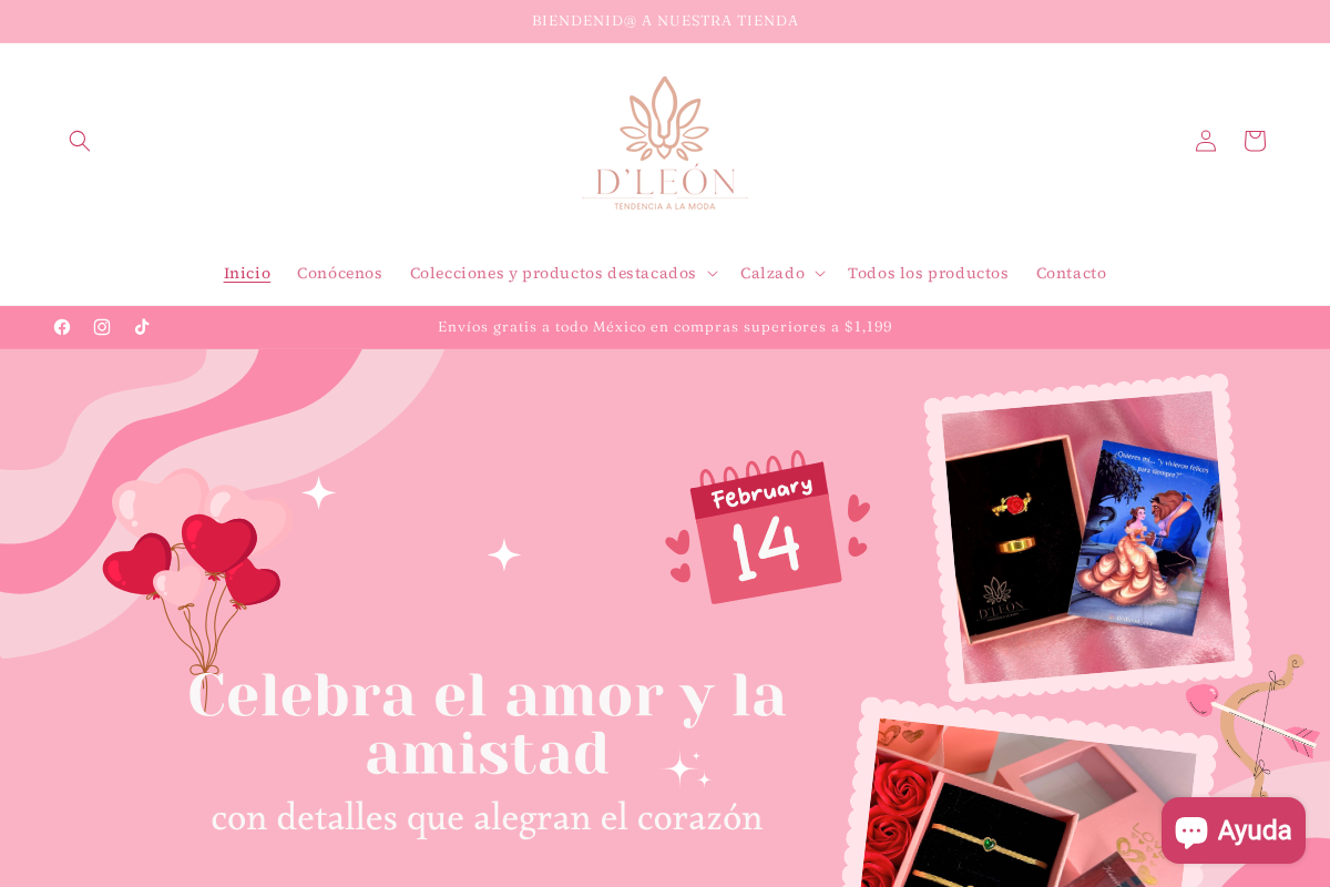 D´ León C&A homepage screenshot