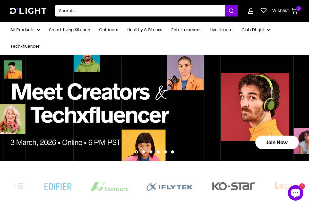 dlightmall.com homepage screenshot