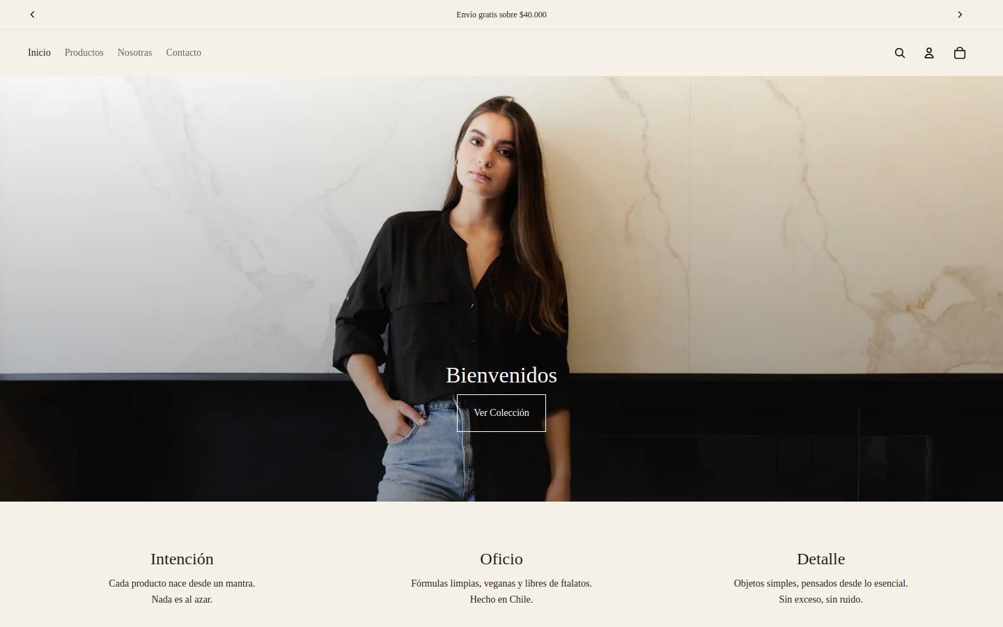 dluzdeco.com homepage screenshot