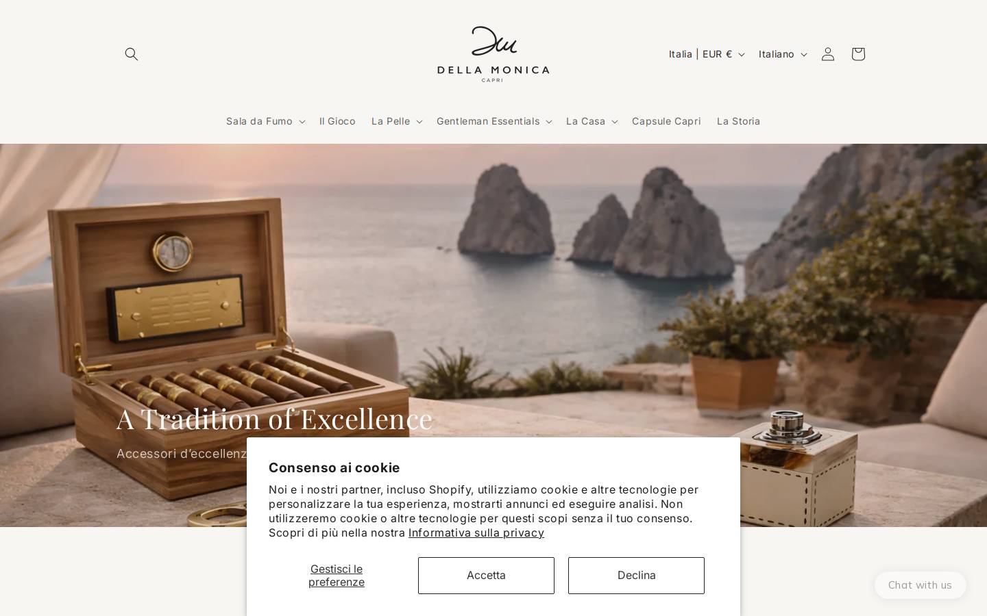 dmcapri.com homepage screenshot