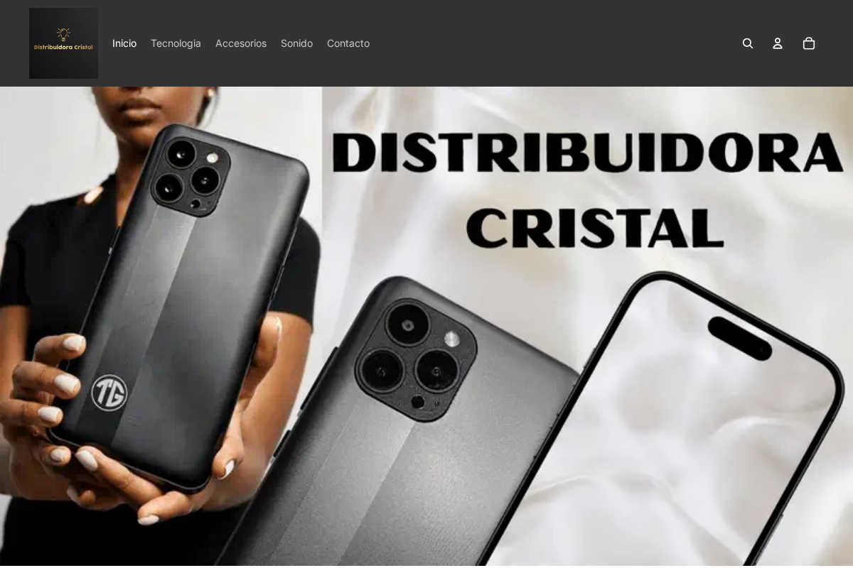 dmcristalonline.com homepage screenshot