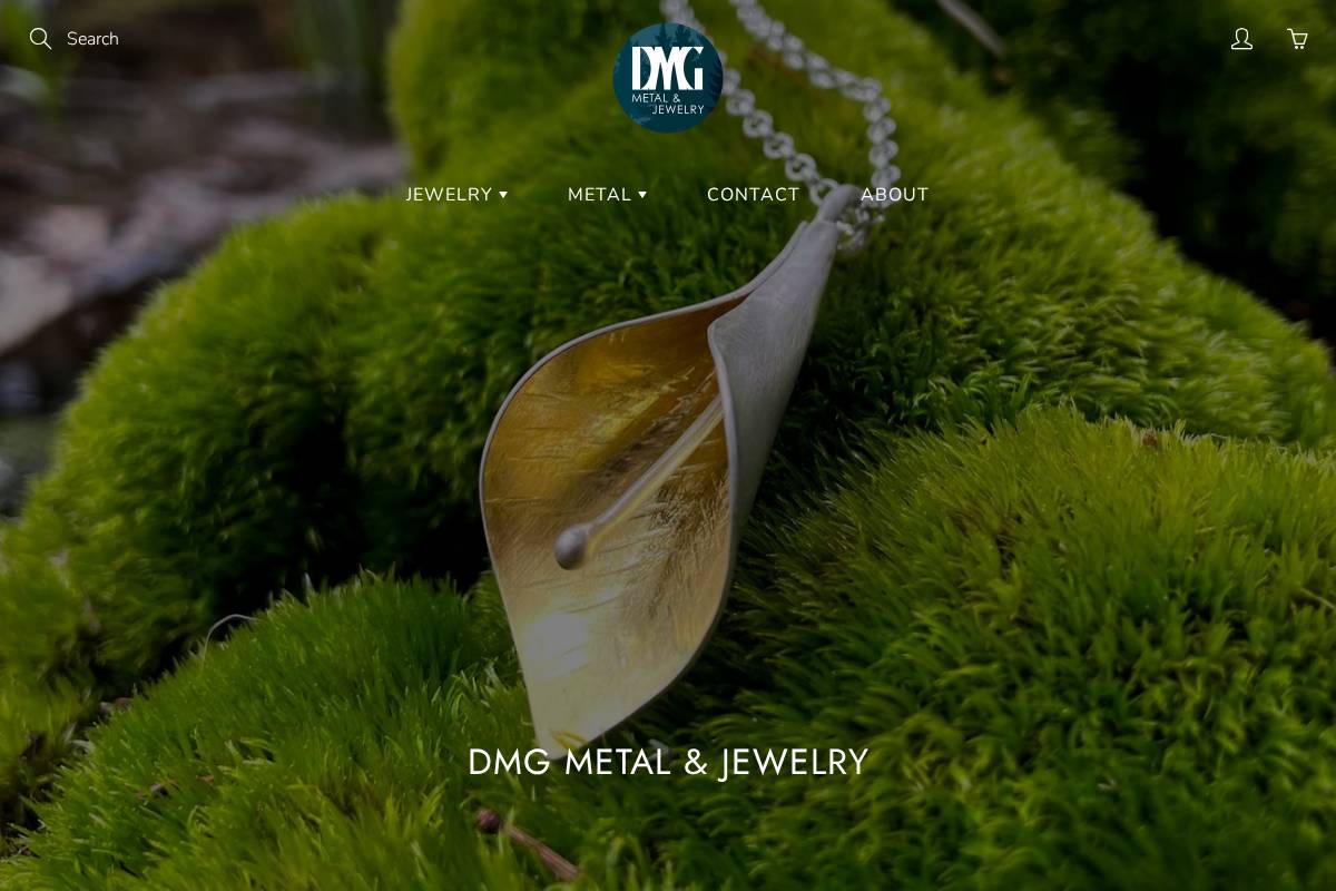 dmg-designs.com homepage screenshot