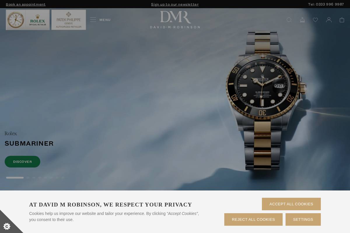 dmr.co.uk homepage screenshot