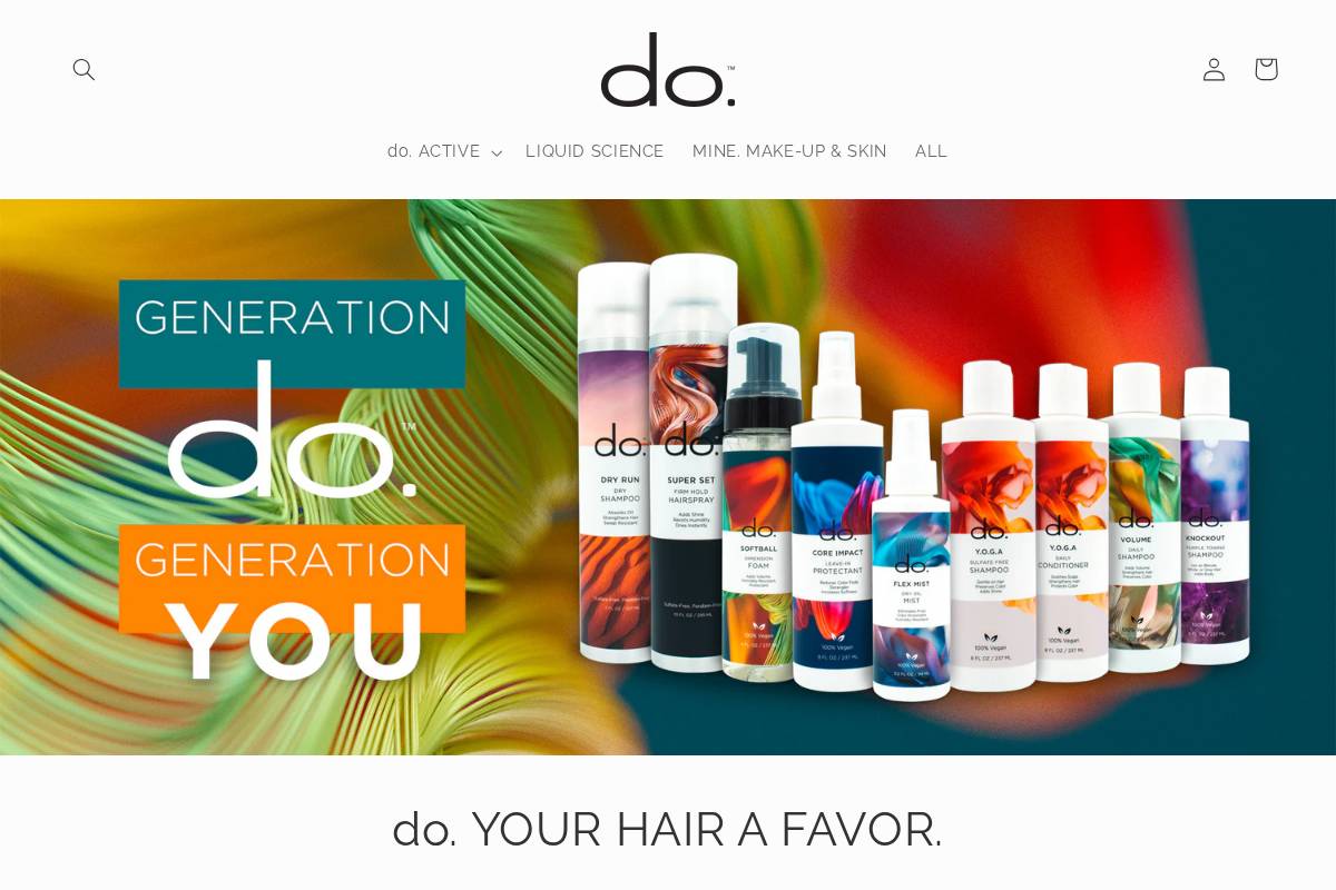 doactiveproducts.com homepage screenshot