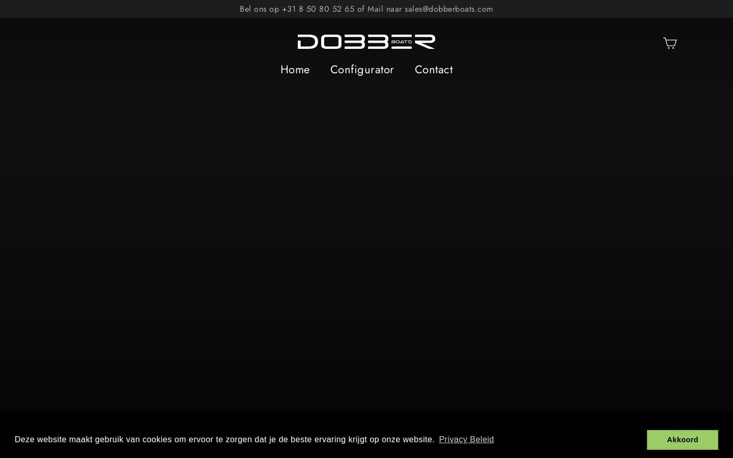 dobberboats.com homepage screenshot