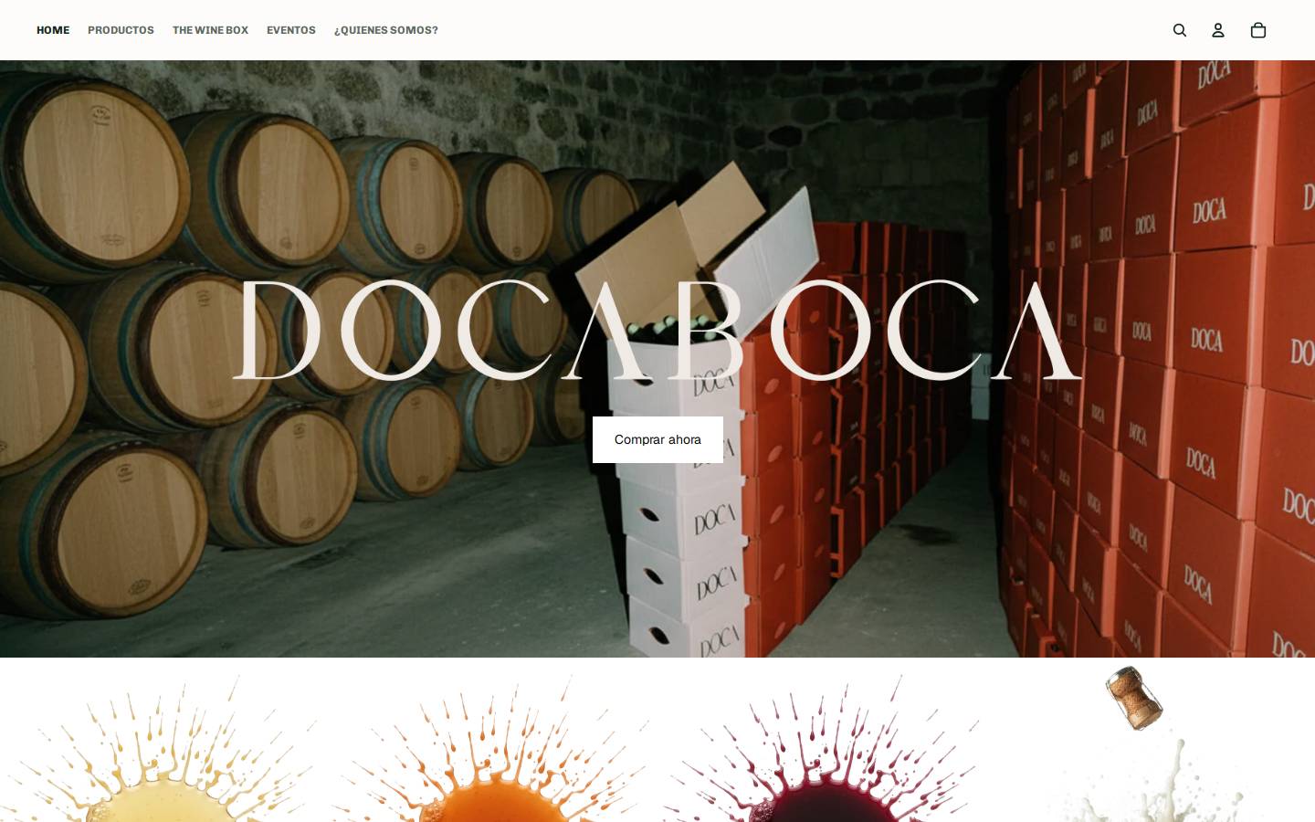 docaboca.com homepage screenshot