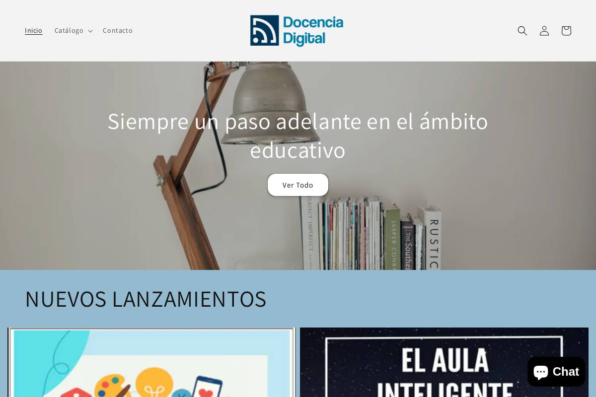 docenciadigitalmx.com homepage screenshot