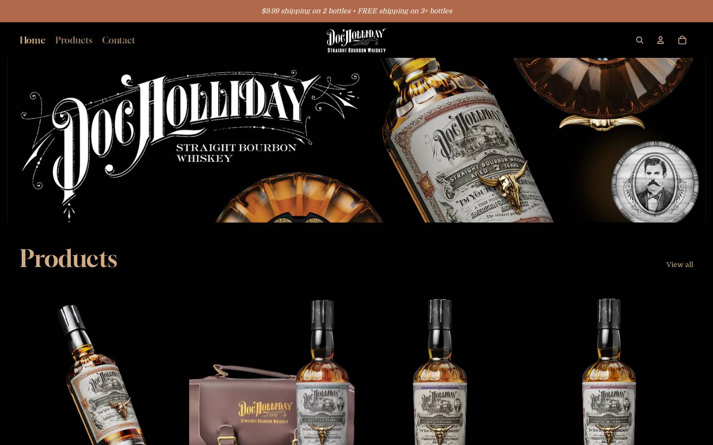 docholliday.us homepage screenshot
