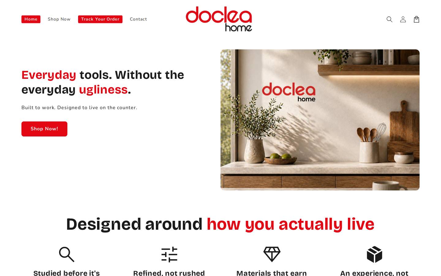 doclea.com homepage screenshot