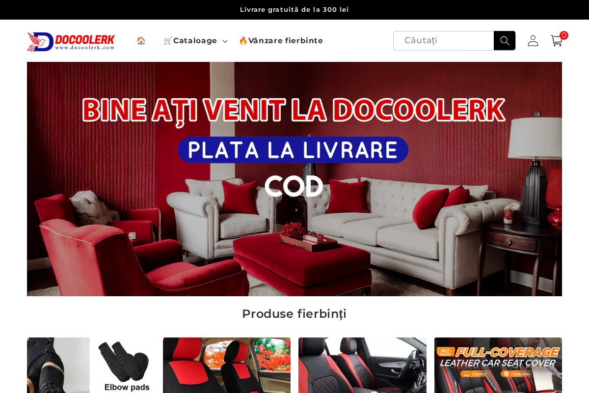 Docoolerk homepage screenshot