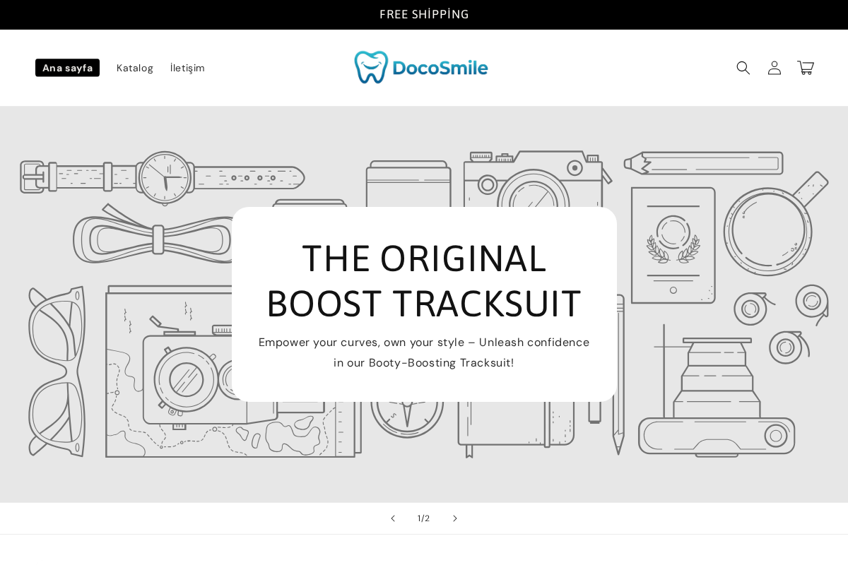 DOCOSMİLE homepage screenshot