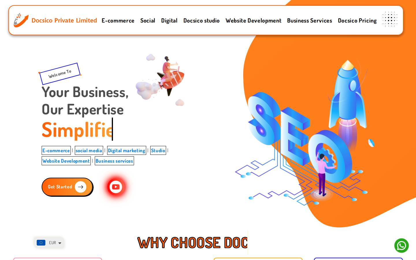 docsico.com homepage screenshot