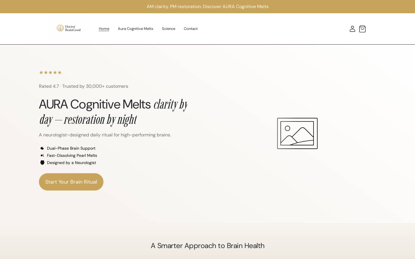 doctorbraingood.shop homepage screenshot