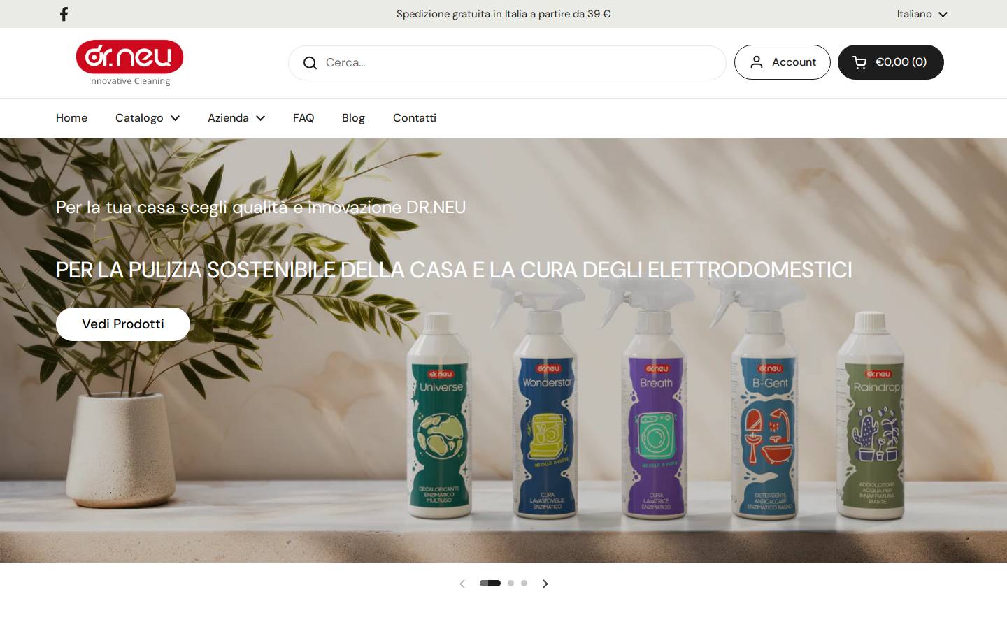 doctorneu.com homepage screenshot