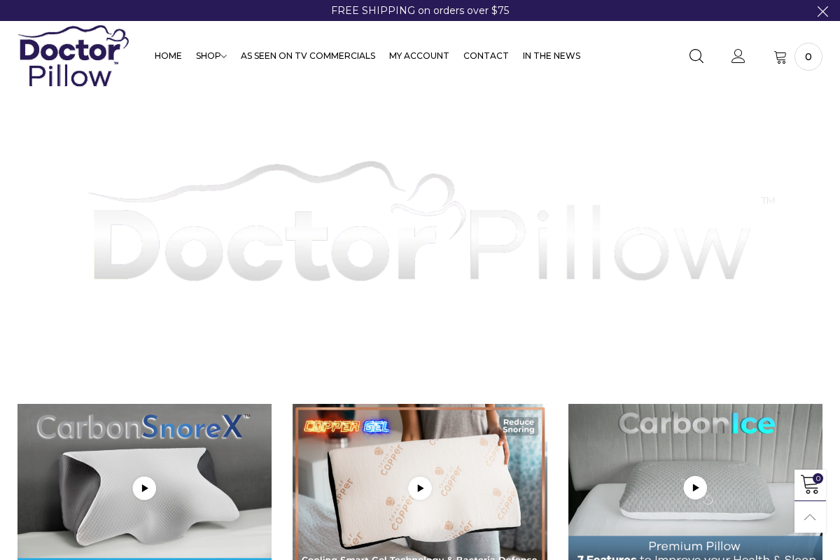 doctorpillowusa.com homepage screenshot