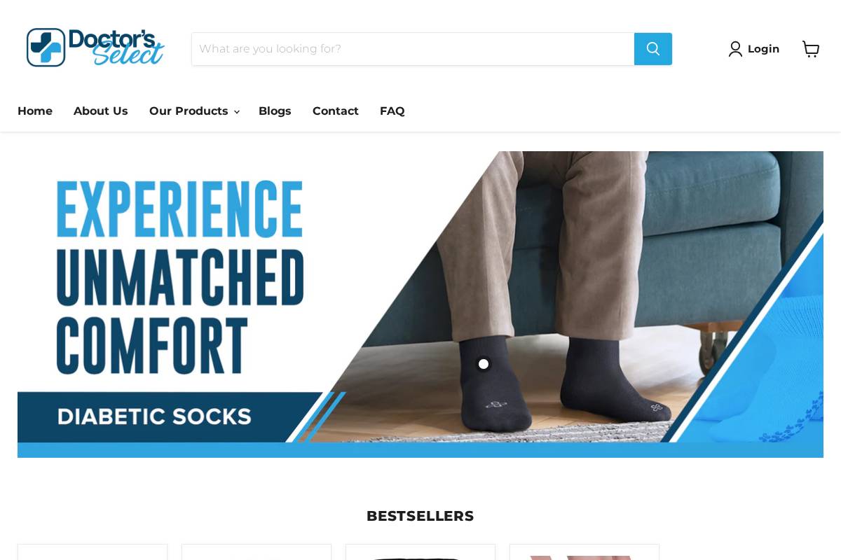 doctorsselect.us homepage screenshot