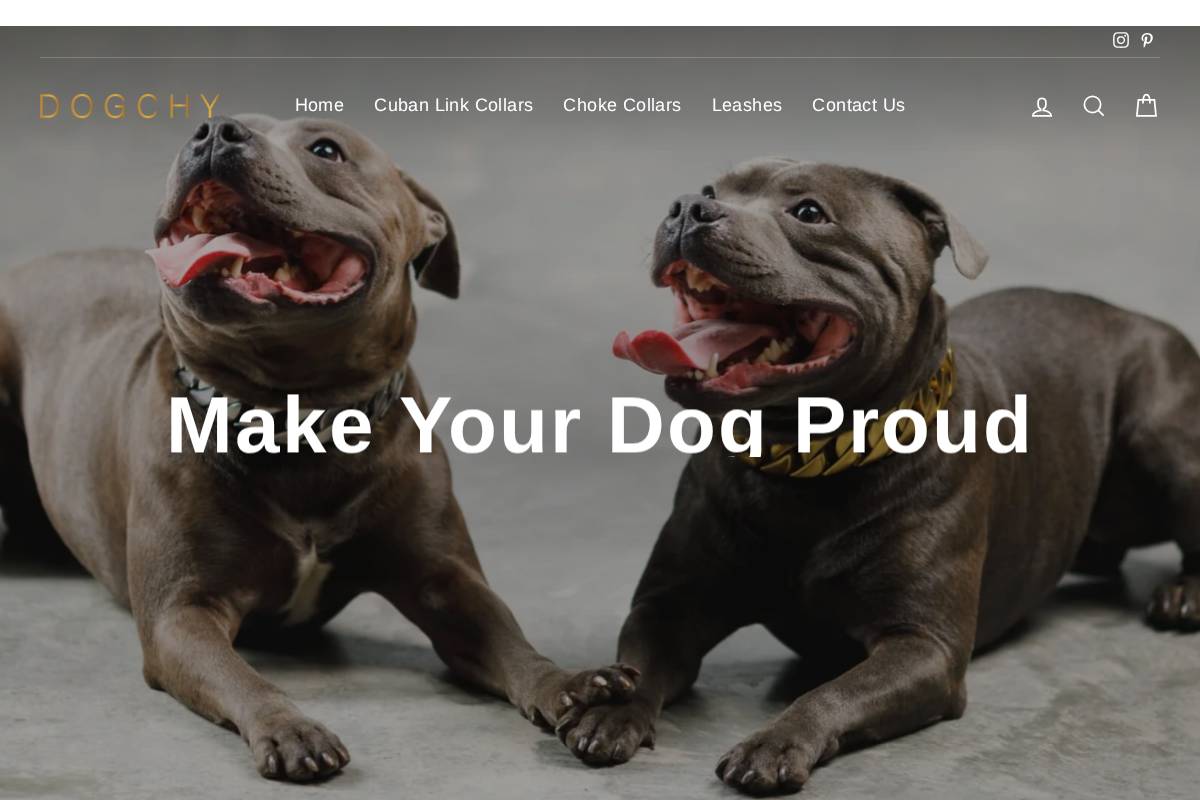 Dogchy homepage screenshot