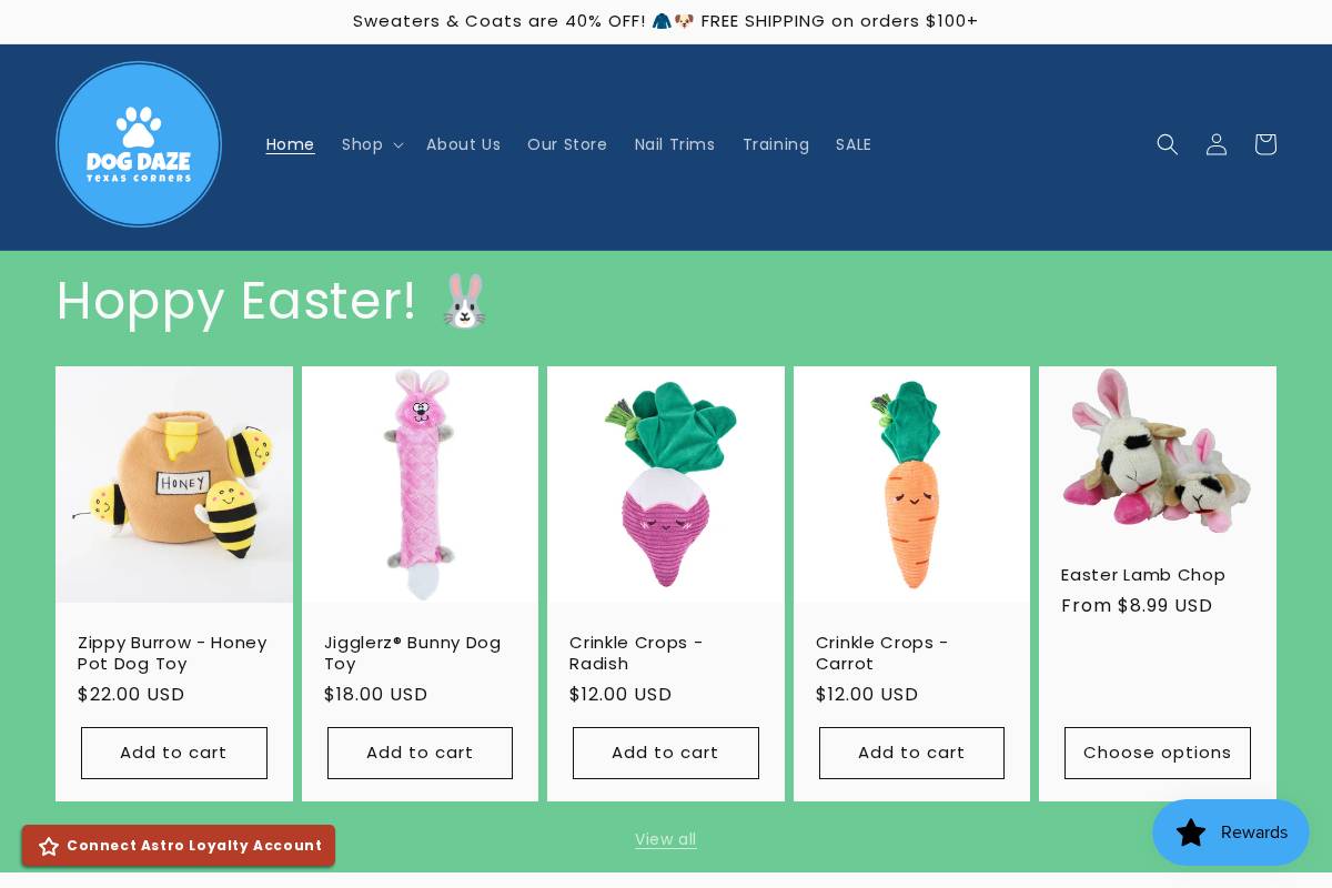 dogdazetc.com homepage screenshot