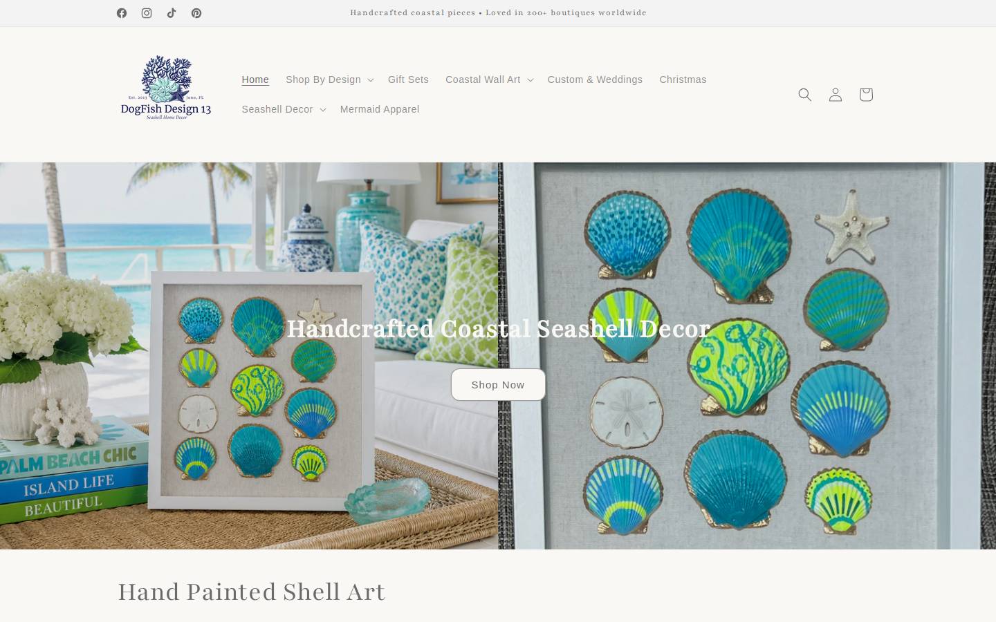 dogfishdesign13.com homepage screenshot