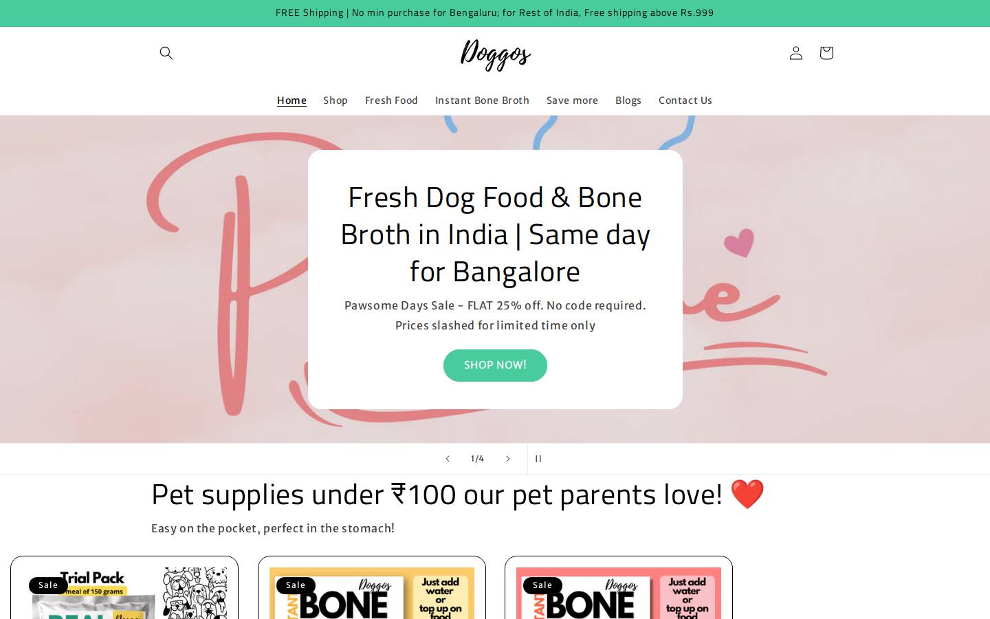 doggos.club homepage screenshot