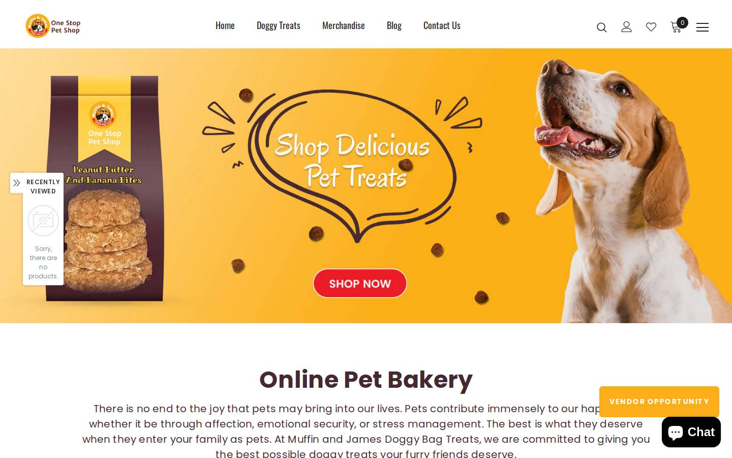 doggybagtreat.com homepage screenshot