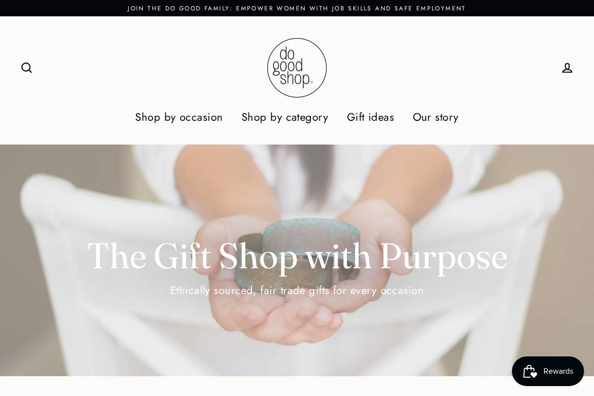 dogoodshop.org homepage screenshot