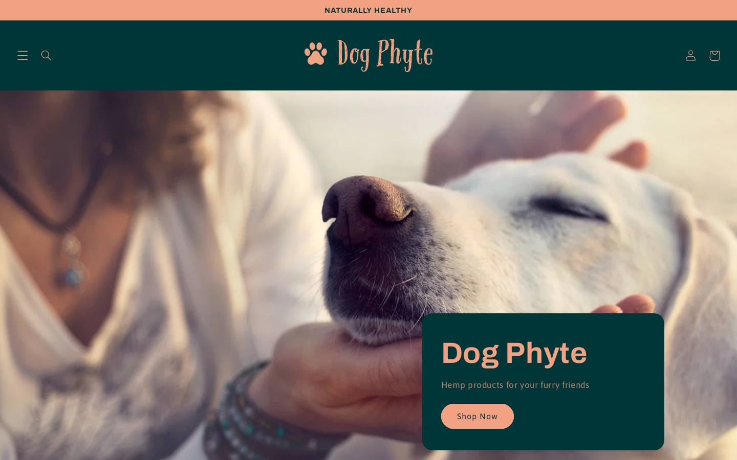 Dogphyte homepage screenshot