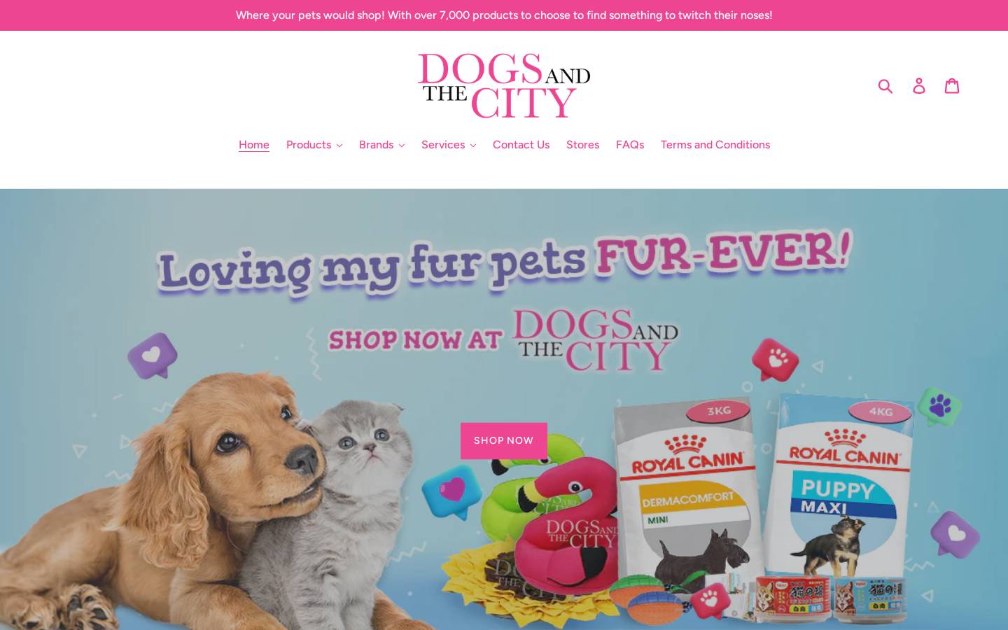 dogsandthecityph.com homepage screenshot