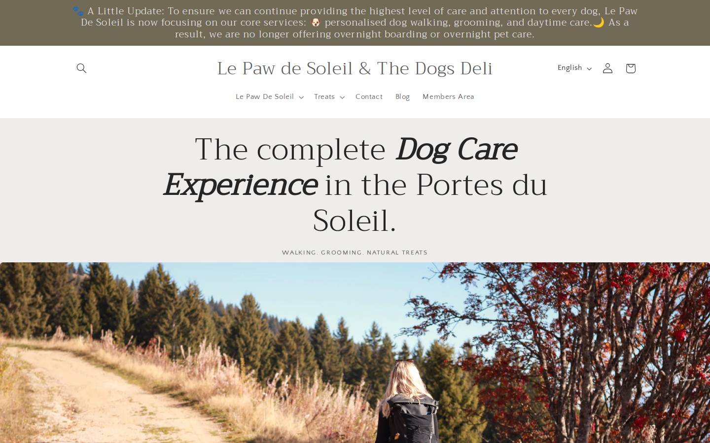 dogsdeli.fr homepage screenshot