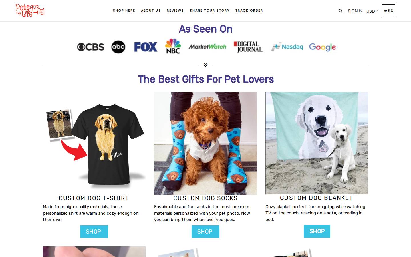 dogsforlife.co homepage screenshot