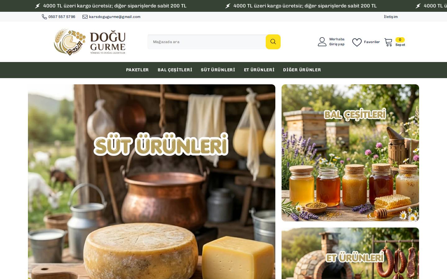 dogugurme.com homepage screenshot