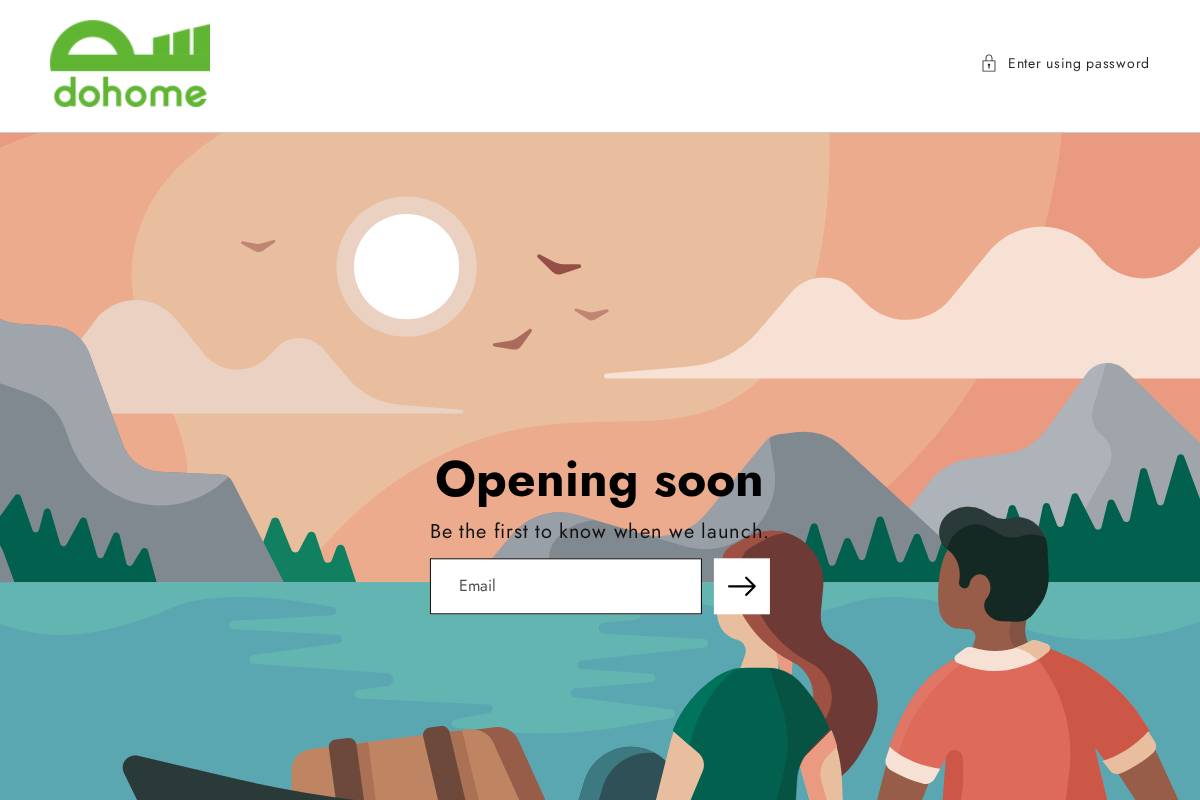 dohometech.com homepage screenshot