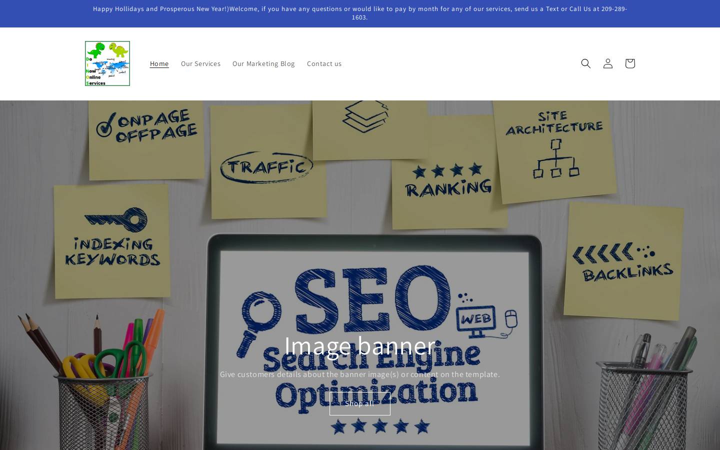 doitnowonlineservices.com homepage screenshot