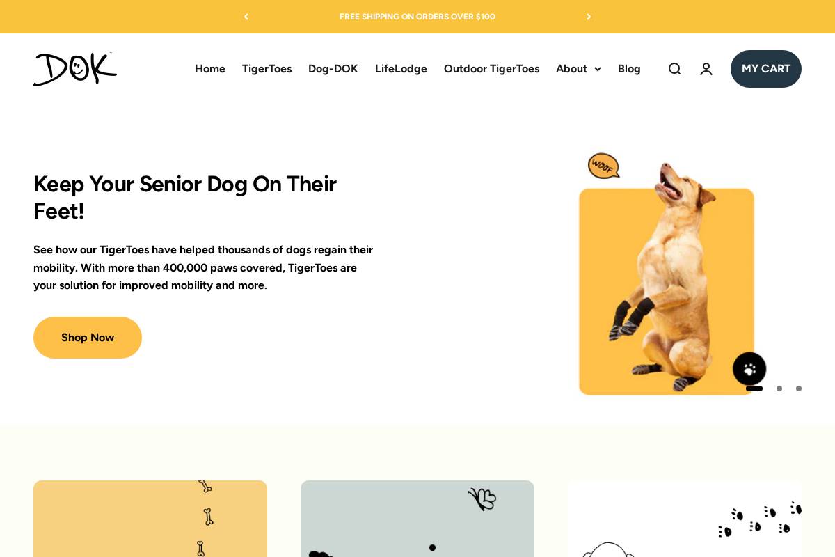 dokfamily.com homepage screenshot