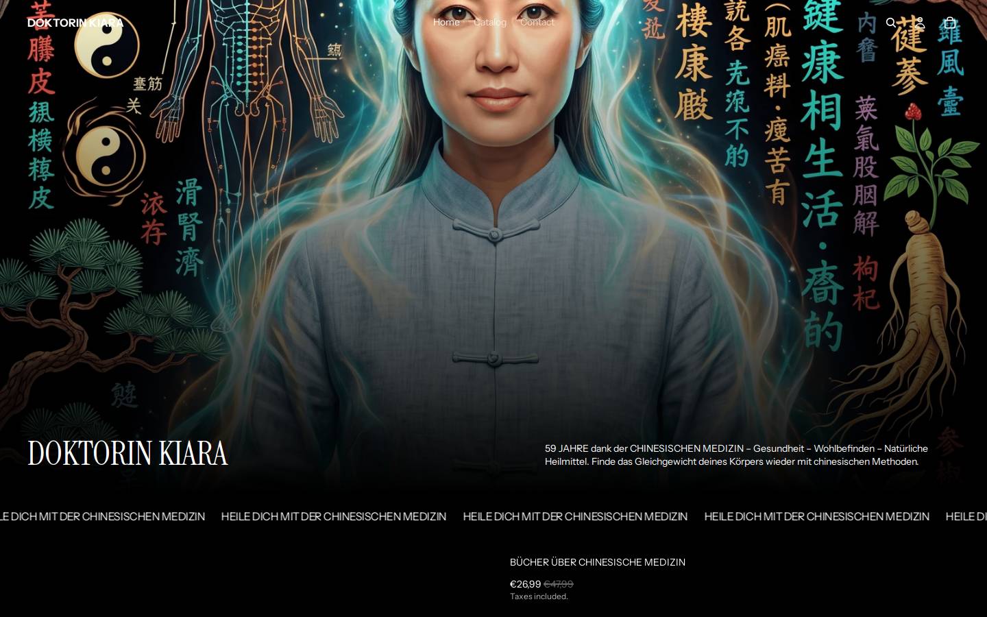 doktorinkiara.com homepage screenshot