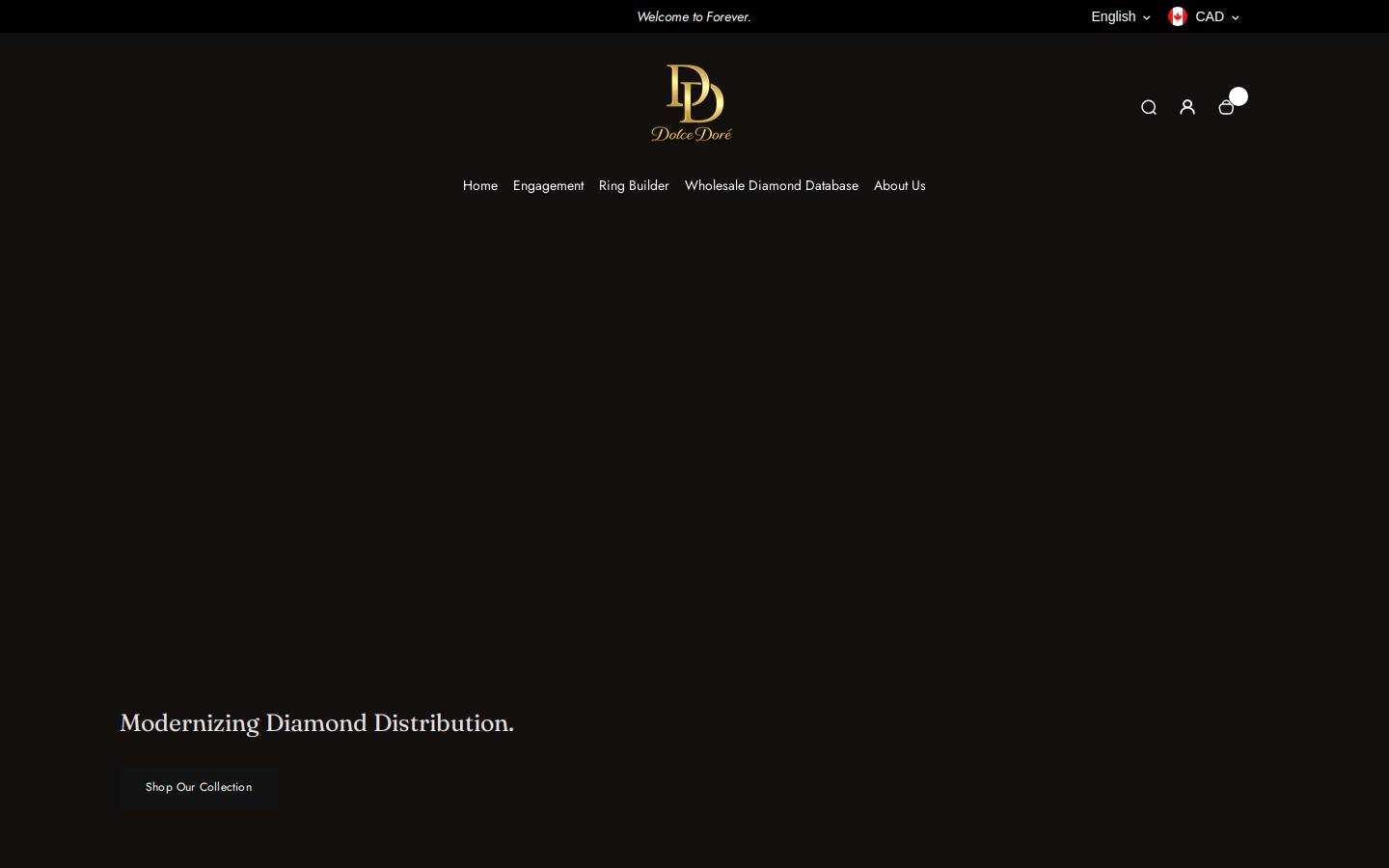 dolcedore.com homepage screenshot
