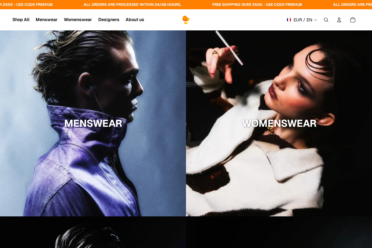 Dolcevitahub homepage screenshot