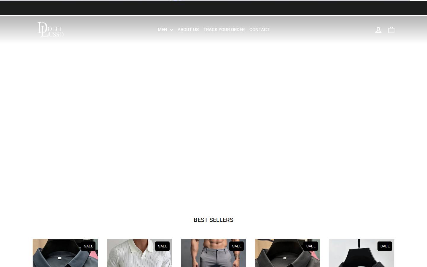 Dolci Lusso homepage screenshot