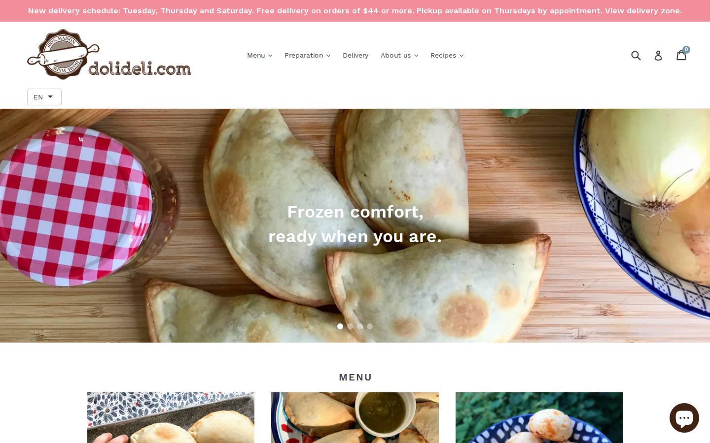 dolideli.com homepage screenshot