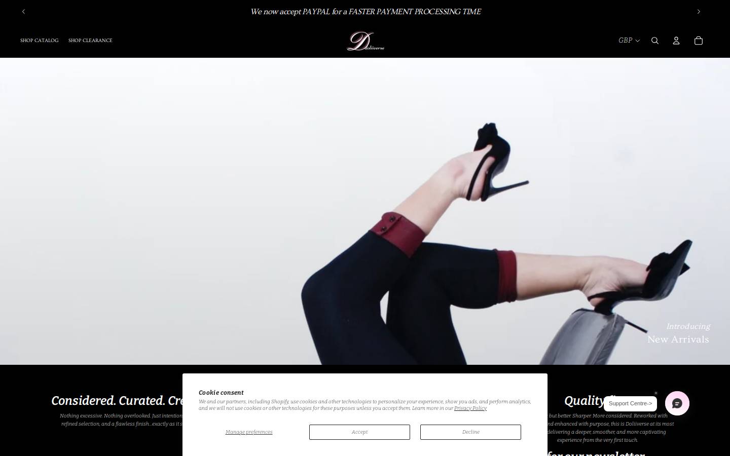 Doliiverse homepage screenshot