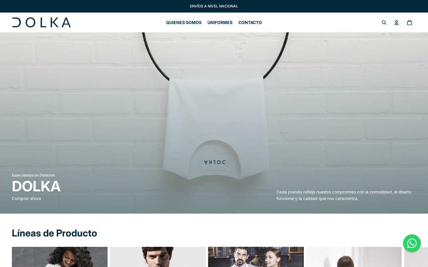 dolkasas.com homepage screenshot